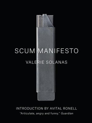 cover image of SCUM Manifesto